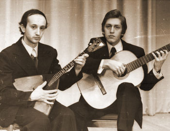 Олег Гитлин и Владимир Терво (1980).