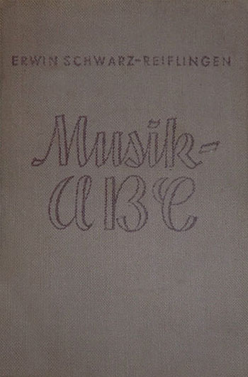 Обложка энциклопедии Musik-ABC (1938).