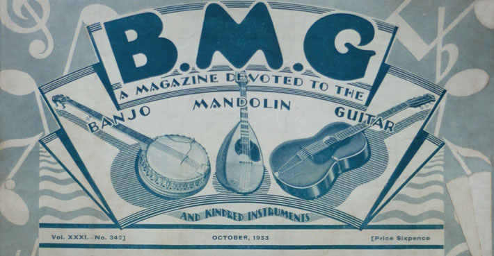 Журнала "B. M. G.", октябрь 1933 г.