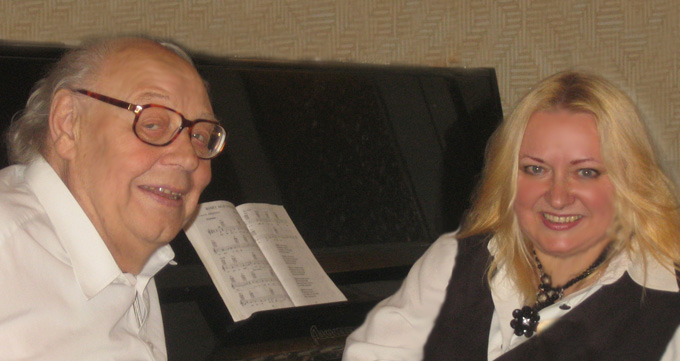 Л. И. Болдин и Л. П. Зайцева (2009 г.)