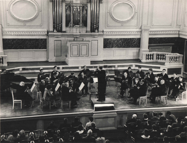 Выступление неаполитанского оркестра в Академической капелле Ленинграда (1960 г.)