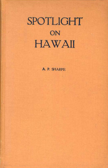 Обложка книги А. П. Шарпа о Гавайях.